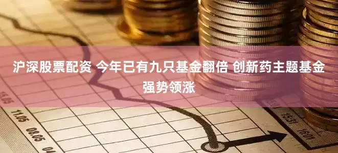 沪深股票配资 今年已有九只基金翻倍 创新药主题基金强势领涨
