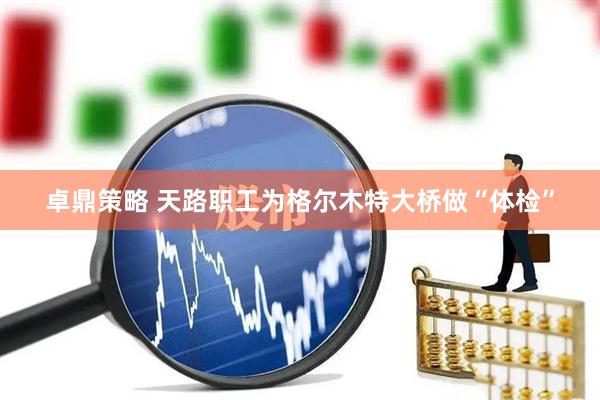 卓鼎策略 天路职工为格尔木特大桥做“体检”