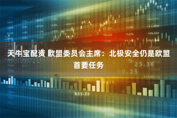 天牛宝配资 欧盟委员会主席：北极安全仍是欧盟首要任务